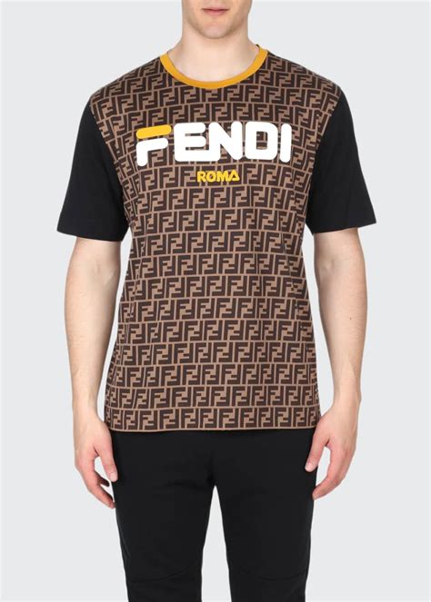 fendi men's t shirt sale|fendi t shirt original.